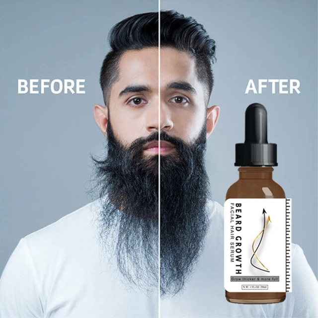 

Organic Beard Thick Growth Oil for Men with Strong Effect