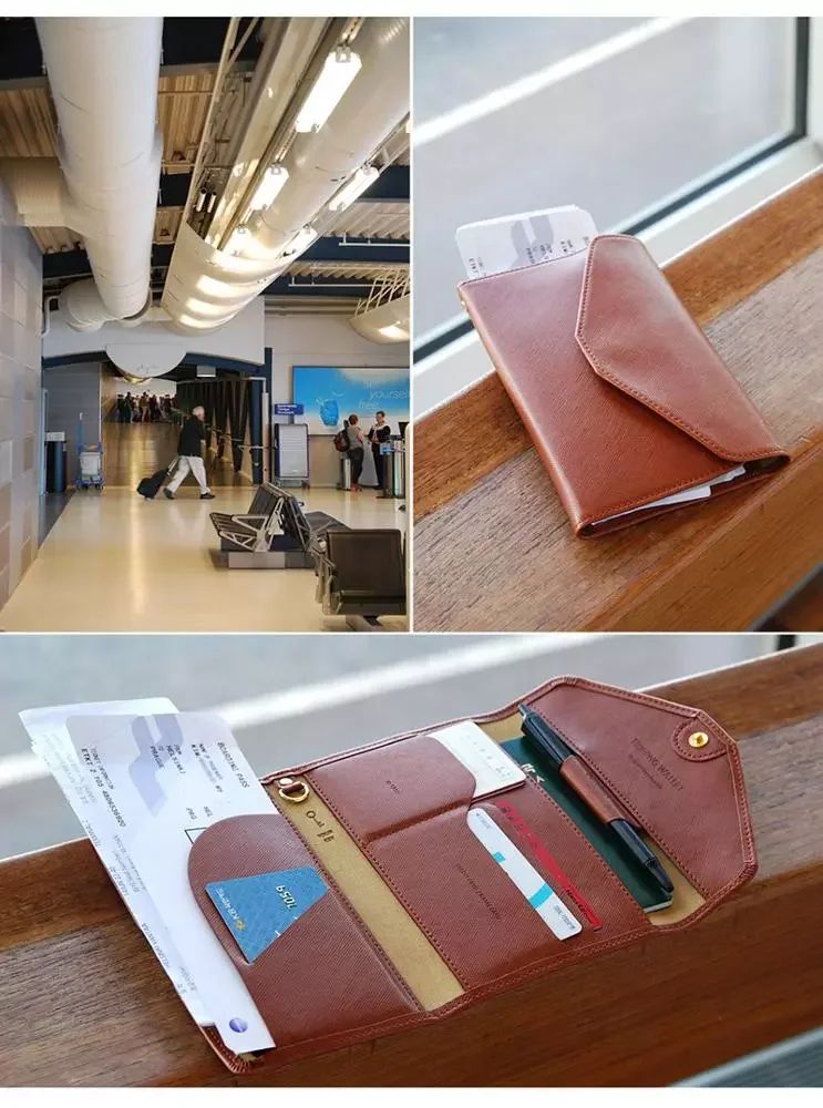 leather bussiness card holder