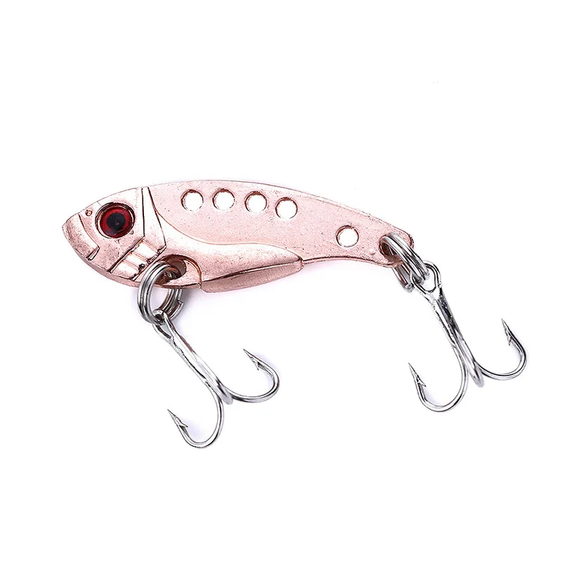 

Artificial Pescaria Alat Pancing Metal VIB Bait 3.5cm 3g Vib Fishing Lures For Bass, 4colors