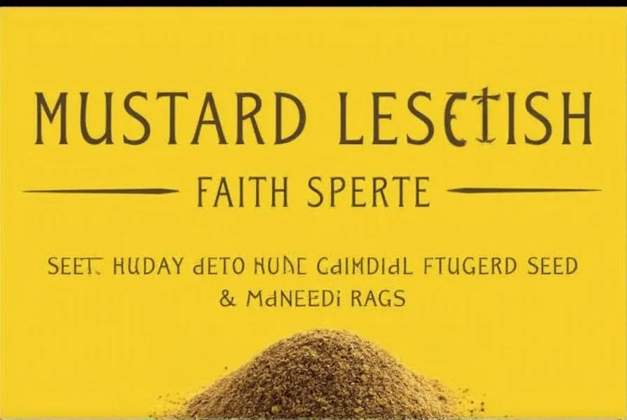mustard faith of a mustard seed