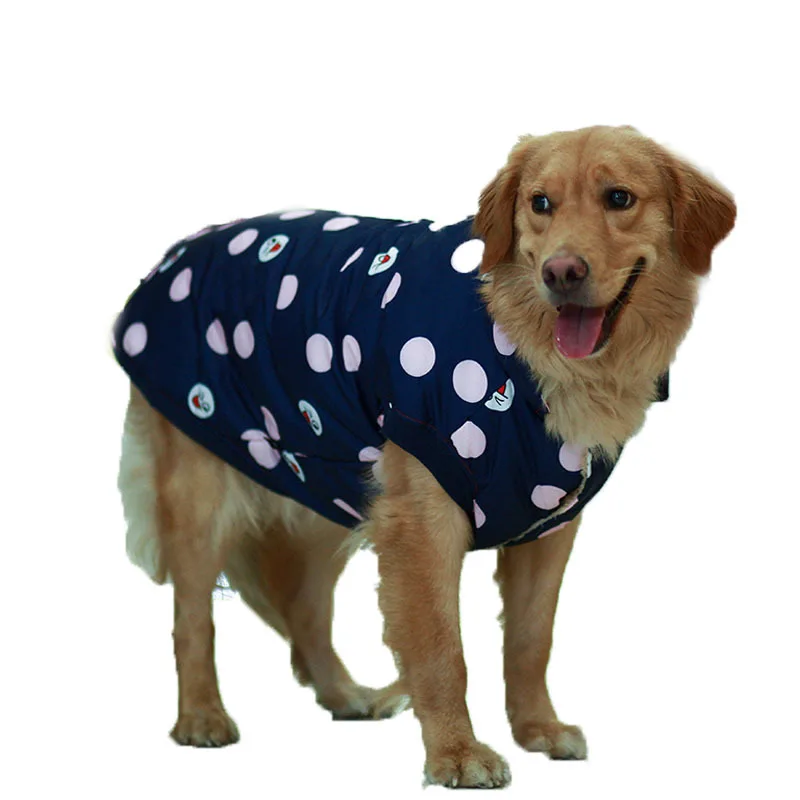 

Hot sale winter dog clothes poodle labrador golden retriever pet dog vest, Red,blue