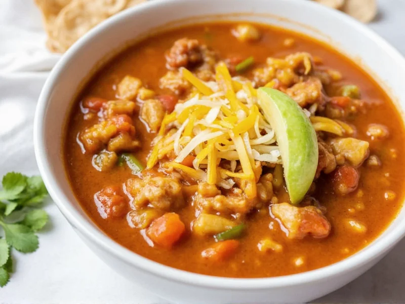 Easy Chicken Taco Soup Recipe in 30 Minutes