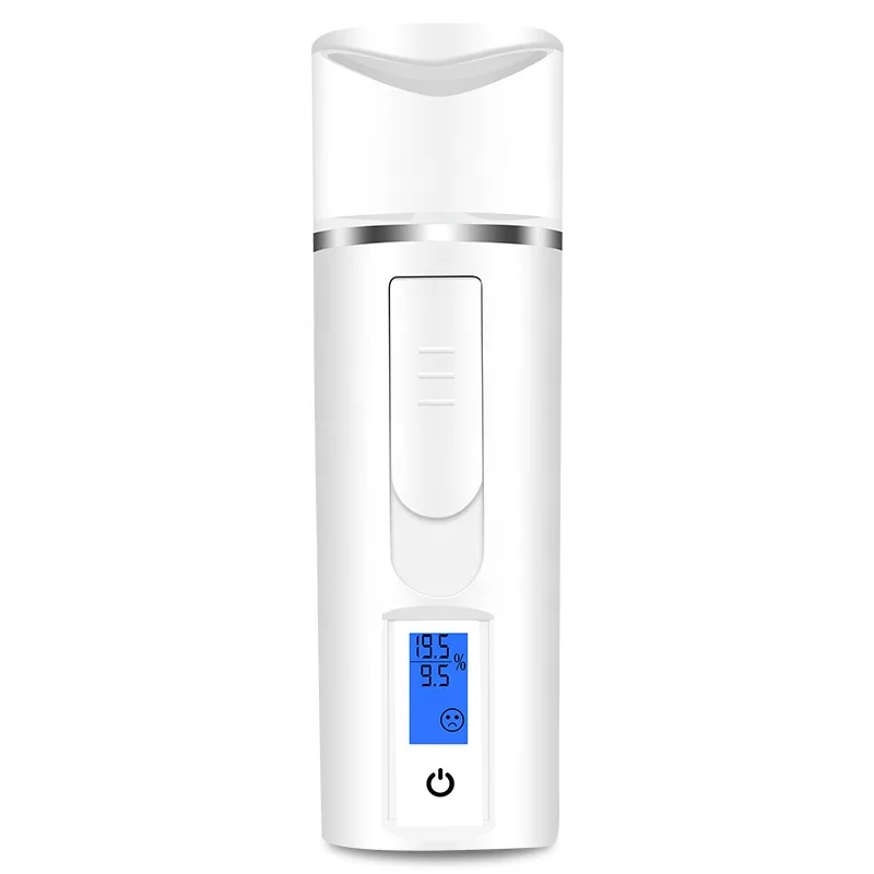 

Multifunctional Beauty Equipment Skin Care Facial Nano Water Mist Sprayer, White