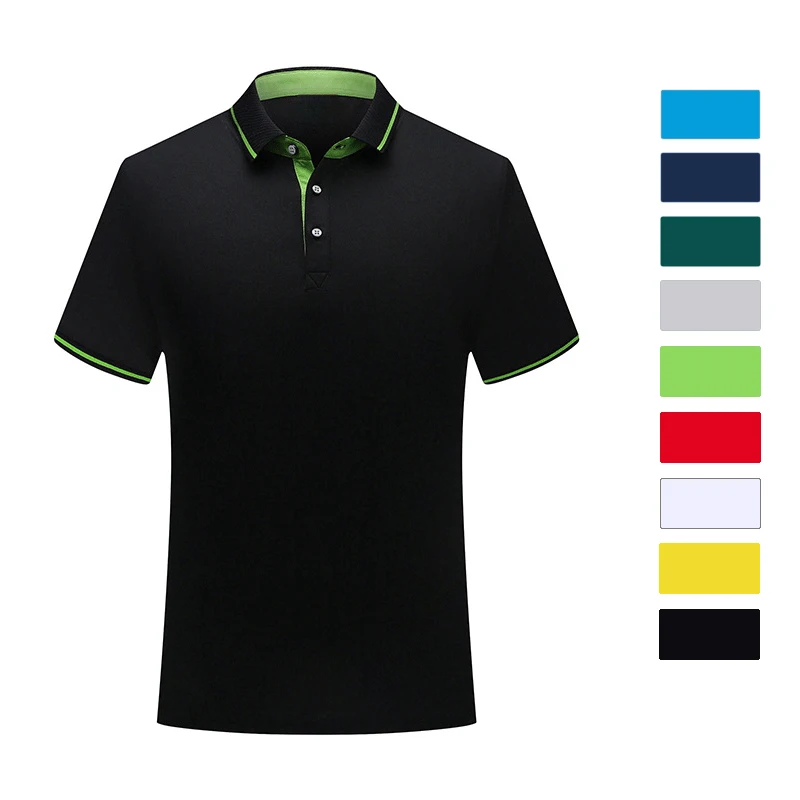 

Anti-Pilling Shrink Wrinkle Branded Brand Golf Men Polo Shirts