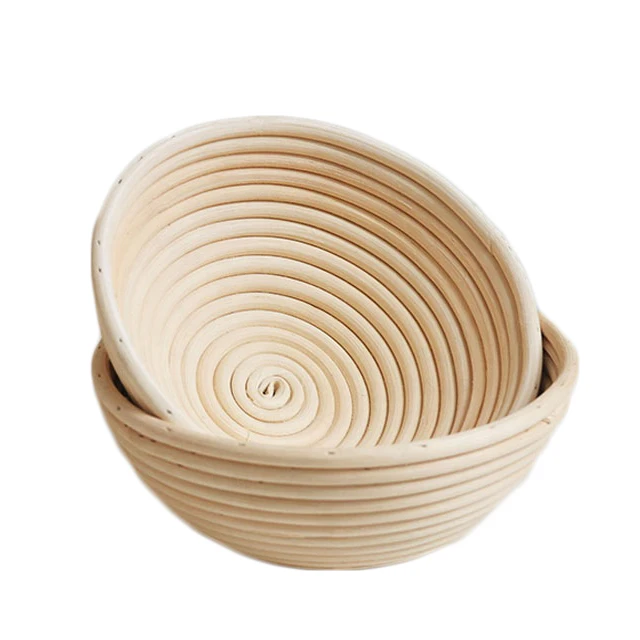 

Amazon French Panera Bread Sourdough Garlic Bread Baking 9 Inch Banneton Proofing BreadBasket for Bakers Proving Baskets