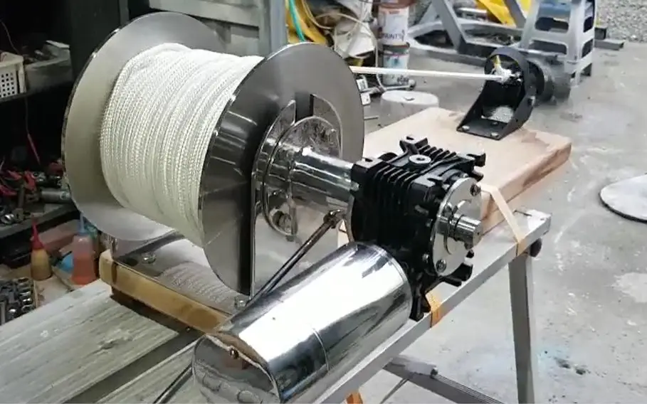 Free Fall Stainless Steel Drum Winch Standard Anchor Winch Buy Boat