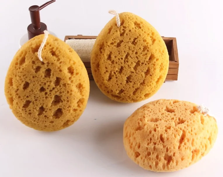 

Private Label Big Size Body Cleaning Sponge Sea Cellulose Sponge