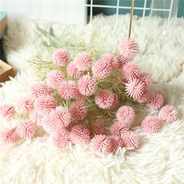 

Handicraft Yangmei Ball Green Plant Wholesale Wedding Decoration Simulation Flower, As show