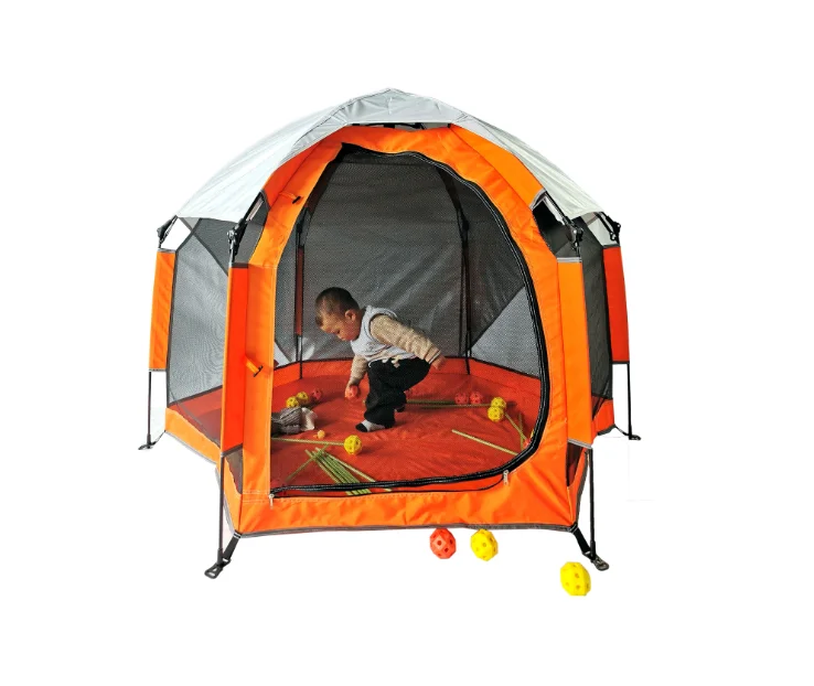 

Easy Set Up Tent Kids Play Tent children small foldable pop up playpen house tent for kids, Pink
