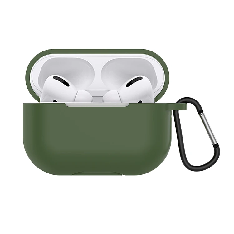 

High quality luxury earphone cover case with keychain