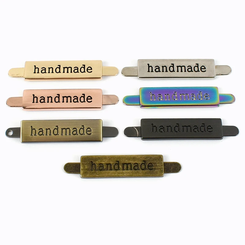 

Meetee BK101 36*10mm Purse DIY Hardware Sewing Accessories Handcraft Decorative Buckles Handmade Alloy Bag Labels Tag Decoration