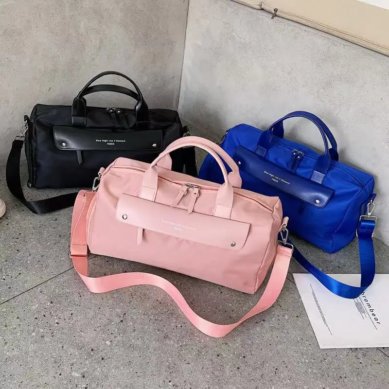 

2021 Wholesale Women Outdoor Gym Yoga Travel Bags With Shoe Compartment