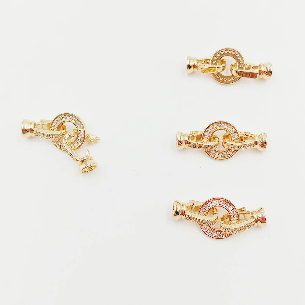 

high quality 18k gold plating clasp for jewelry , necklace clasp,bracelet clasp