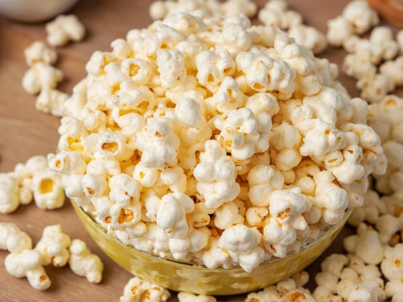 homemade popcorn