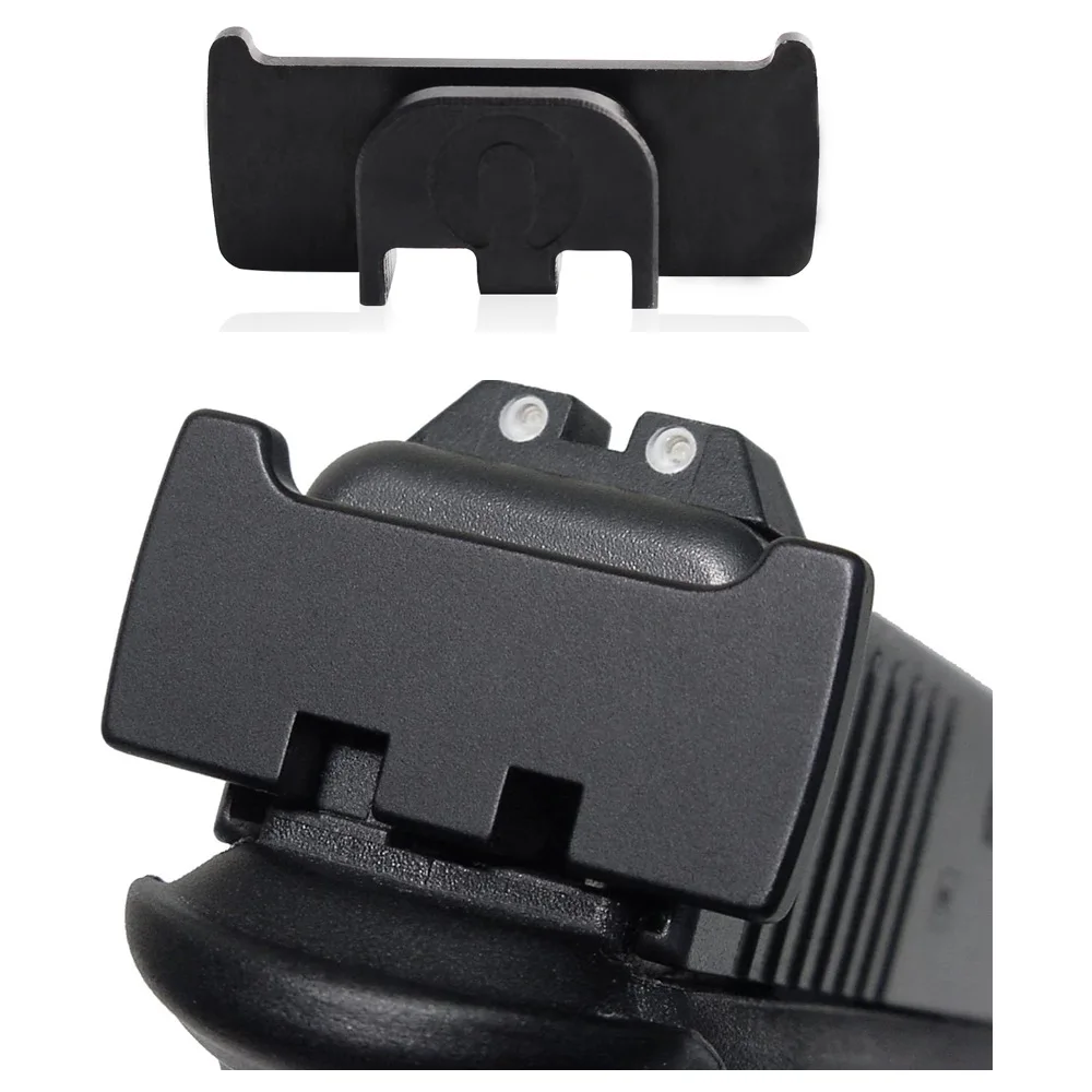 

Slide Rack Assist All Glock GEN 1-5 Model Rear Slide Cover Racker Plate MOS Gun Accessories