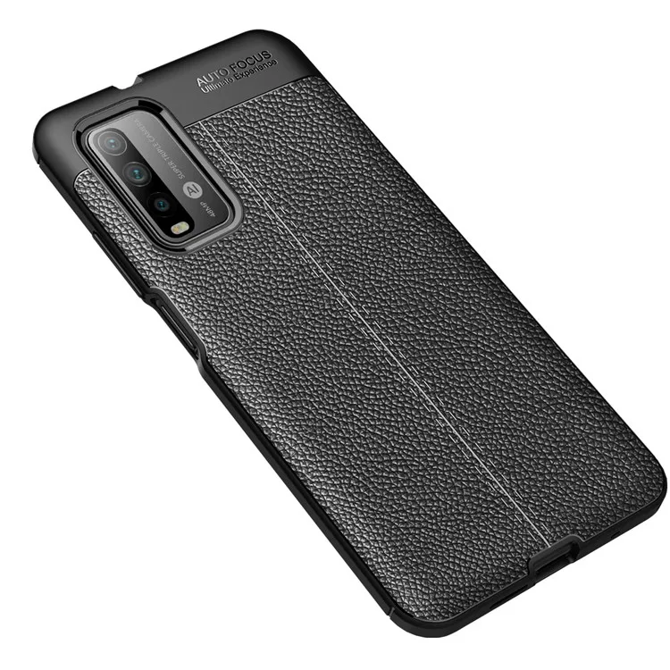 

WLONS PU Leather TPU Phone Case bendable imported silicone mobile phone back cover for Redmi note 9 4G/5G, Multi option