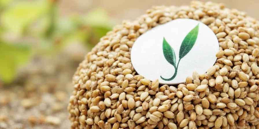 Infographic showing nutritional value of sesame seeds