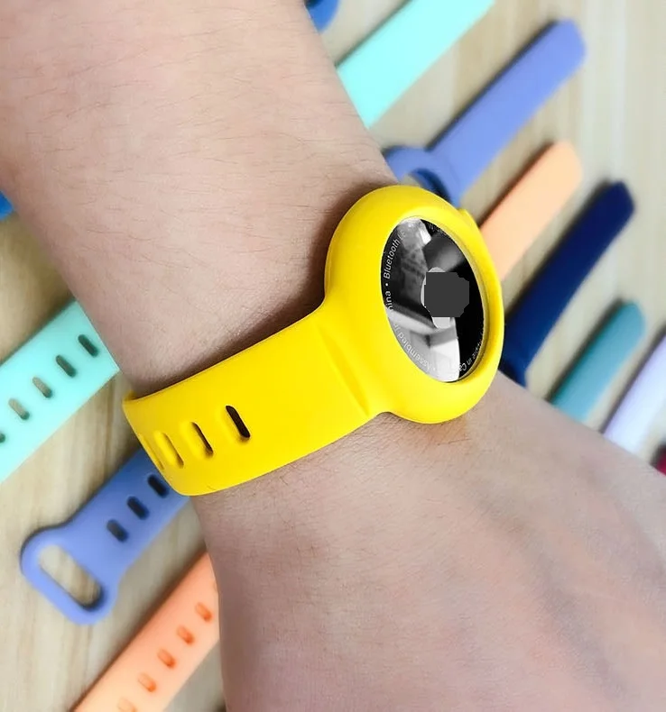 

Silicone Watch Bands Compatible with Apple AirTags