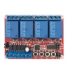 5V/12V/24V 4 Channel Relay Module Self-locking Interlock Trigger