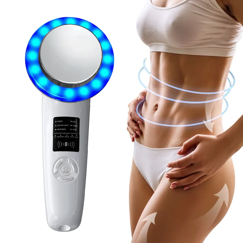 
6 in 1 cavitation ultrasonic beauty body slimming exercise machine 