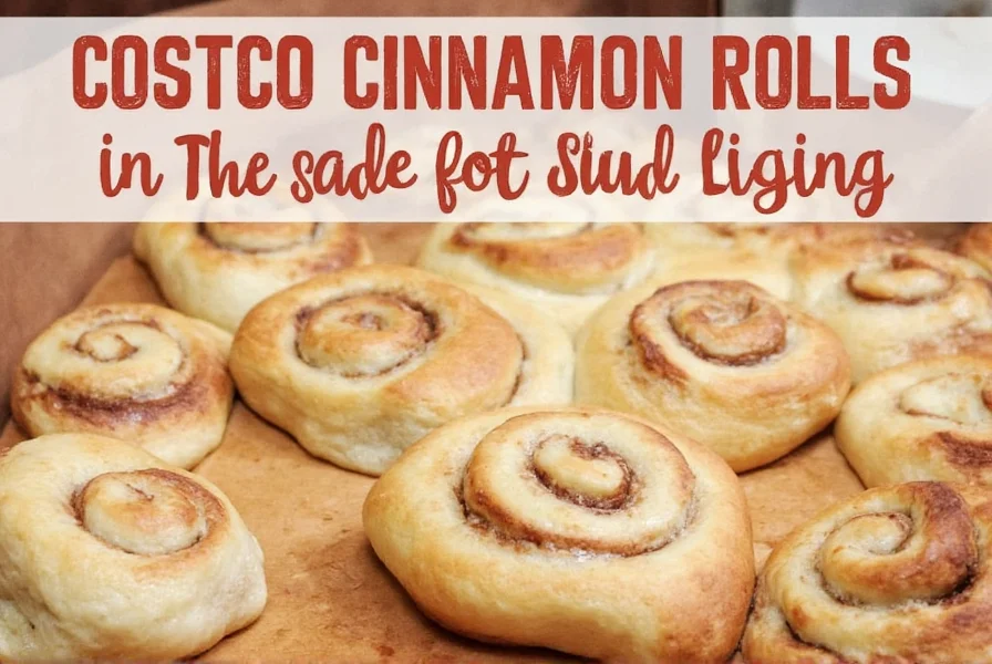 Costco cinnamon rolls baking in oven at perfect golden brown stage with steam rising