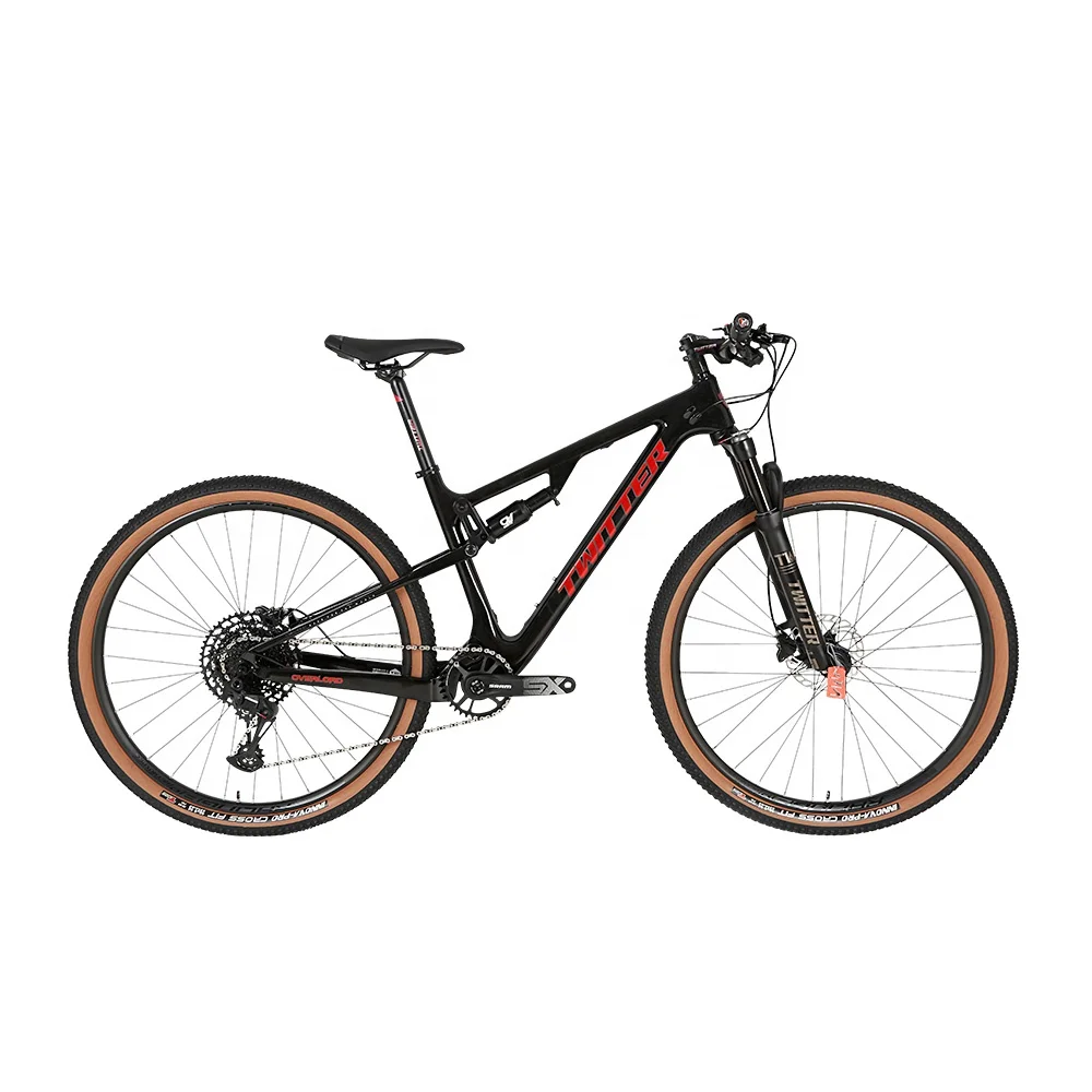 

TWITTER carbon bike 12 Speed carbon 29er full suspension mountain bike with hydraulic brake downhill mountainbike
