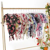 

Free shipping 2pcs/set New Born Baby Night Gown Flower Printing Sleepwear Tie Knot sleeping bag with scarf caps