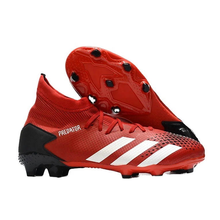 

Predator Mutator 20+ FG high quality fashion football shoes soccer sport shoes for boys with spikes, Black