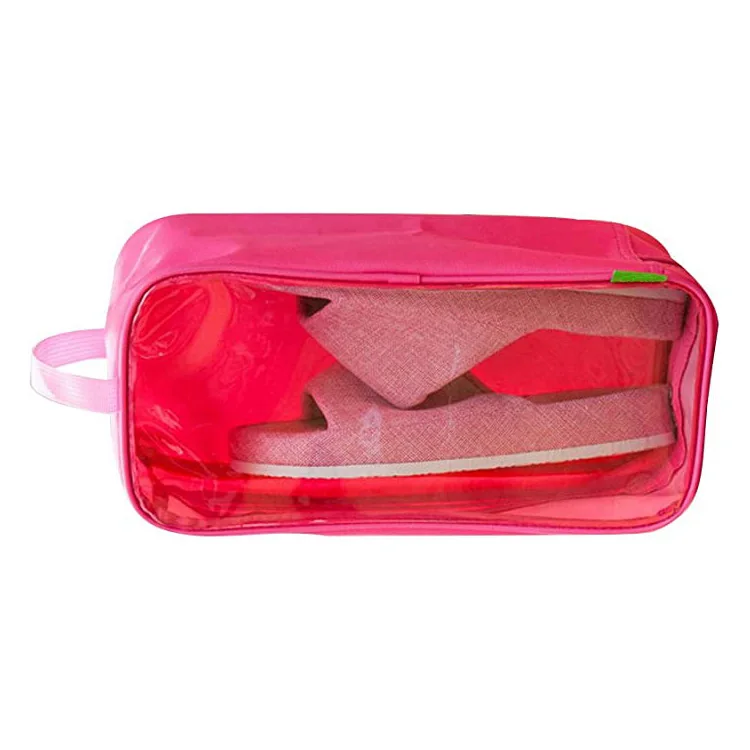 

Promotion Dust Waterproof transparent Clear pouch Travel Shoe Bags