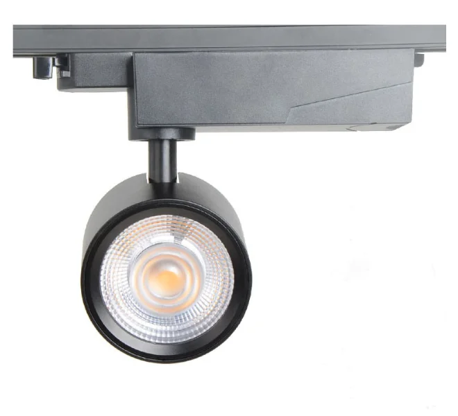 30w 35w Adjustable Beam Angle Focus Track Light for Museum Showroom