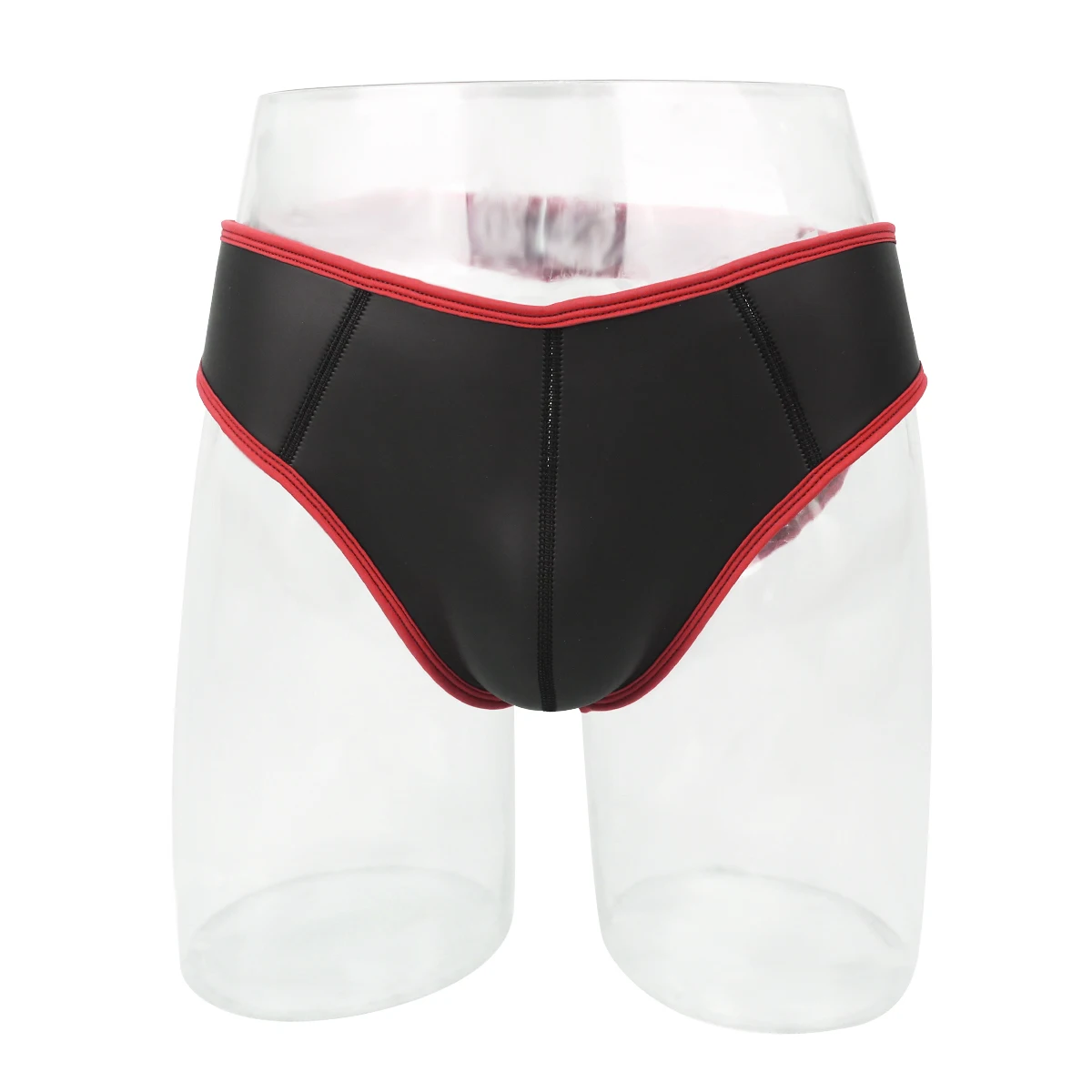 bdsm 男士性感俱乐部服束缚氯丁橡胶奴隶内衣开放屁股后方内衣护裆