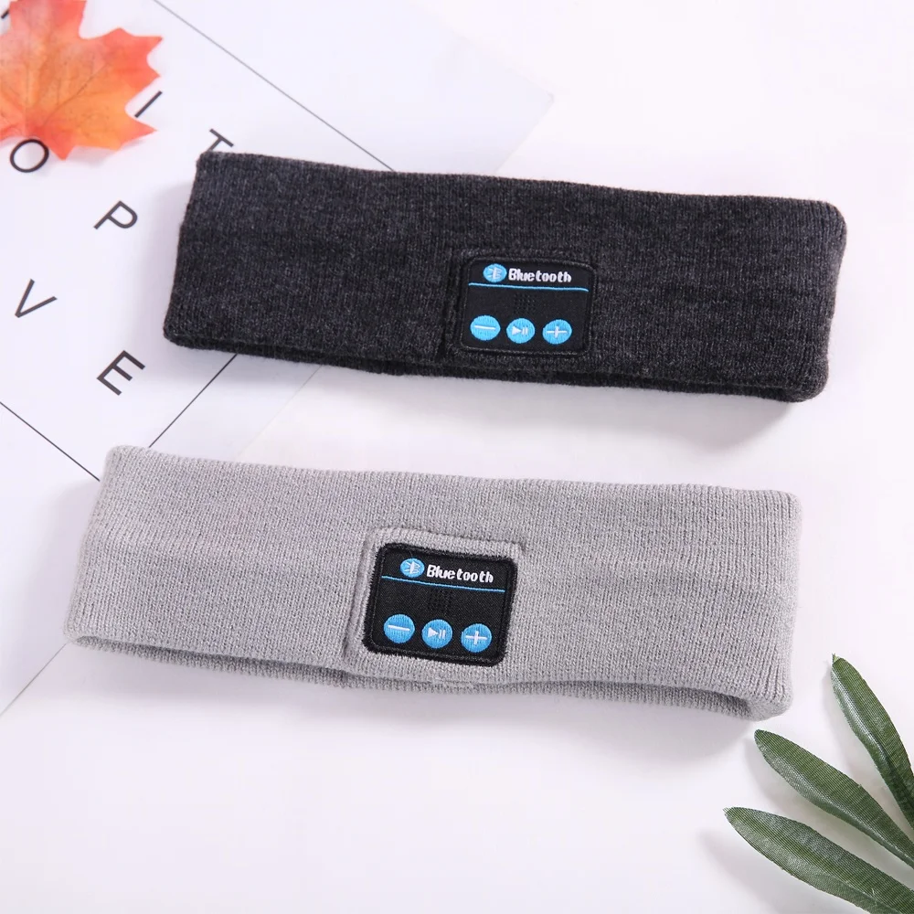 

Wireless Handsfree Sports Blue tooth Headphones Earphone Stereo Music Headband For Sports Yoga Running Jogging Hiking Climbing, Black, gray, gray white