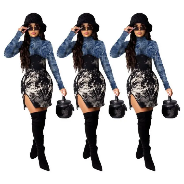 

L06135 New Arrivals Wholesale Price Casual Dress Lady Elegant Women Clothing Dresses