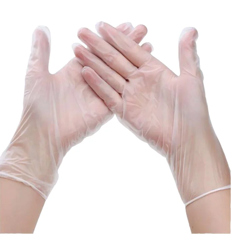 

Disposable protective nitrile PVC mixed nitrile, White