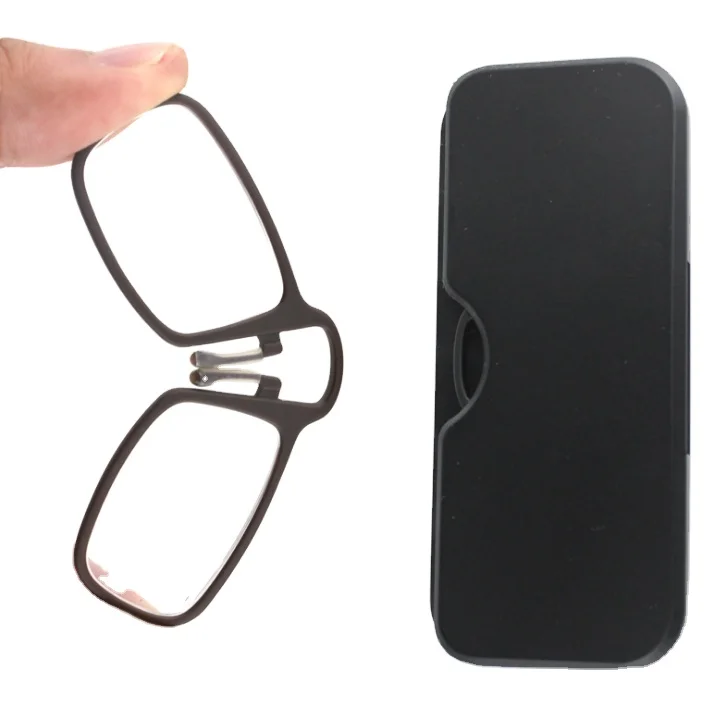 

2021 New Flexible Ultra Lightweight Portable Emergency Wallet Reader with Case Reading Glasses