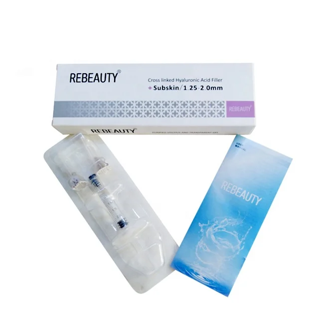 

5ml injectable hyaluronic acid dermal filler breast filler, Transparent