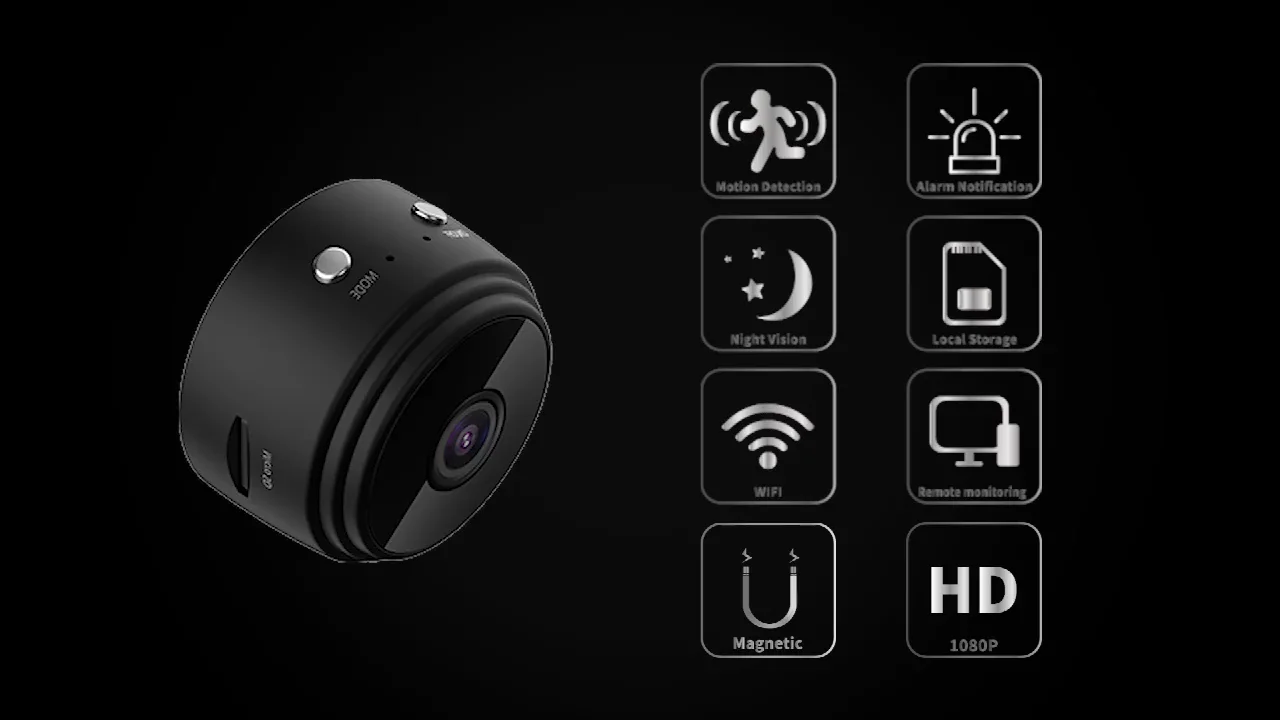 Mini Camara Espia Ocultas 2mp Secret Mini Camera Wifi 1080p Wireless