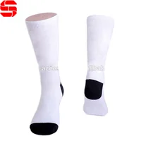 

Wholesale Cheap Bulk Plain Blank White Socks For Sublimation