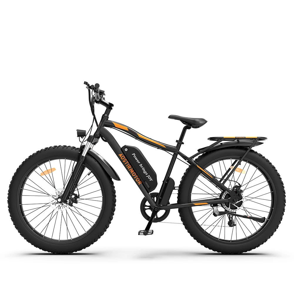 

Hot Selling 750 W Brushless Motor 48V 13Ah 26 Inch Fat Tire Electric Bike In US