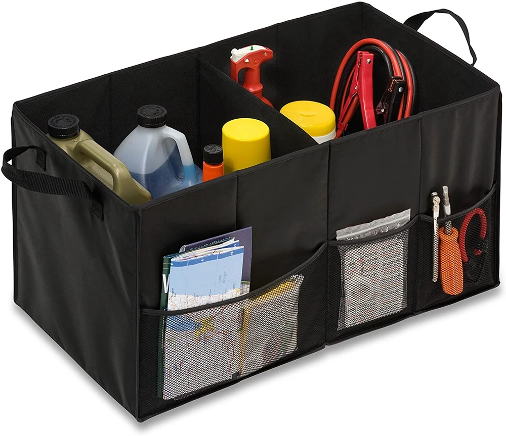 Customized Black Folding Car Trunk Storage Organizer - Buy Car Trunk Storage Organizer,Folding Car Trunk Storage Organizer,Black Car Trunk Storage Organizer Product on Alibaba.com