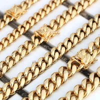 

Misterjewelry stock sale 12mm gold filled cuban link chain for men, cuban link chain necklace