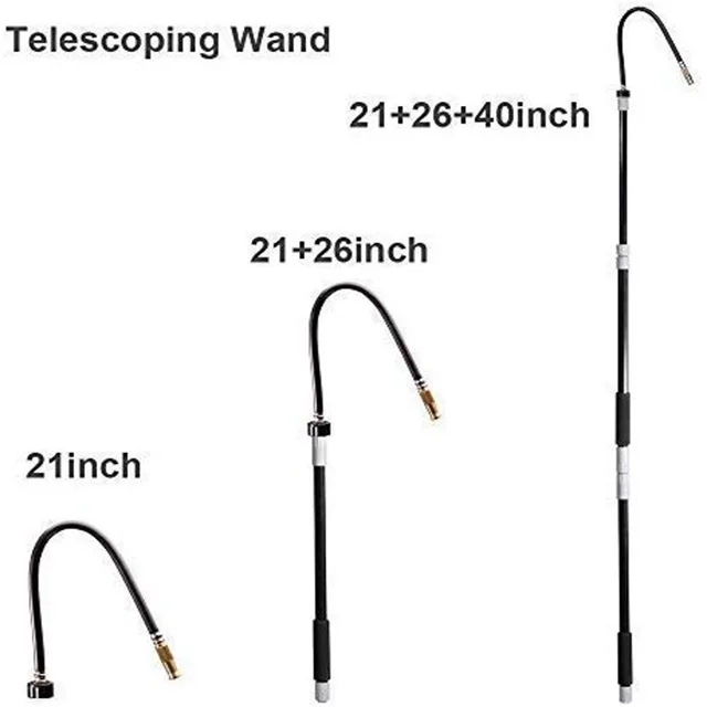 Gutter Cleaner From Ground Roof Telescoping Pole,Rain Extension Gutter