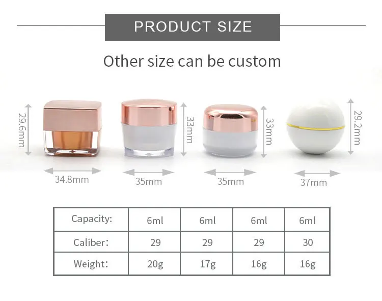 6ml 10ml 15ml 20ml Luxury Unique Custom Empty Wholesale Fancy Small