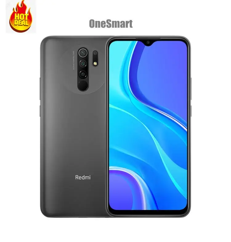 

Original Xiaomi Redmi 9 4GB 128GB Quad AI Back Cameras 6.53 inch MIUI 11 MTK Helio G80 Game Chip Octa Core 4g smartphone