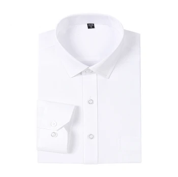 Silk Men's Formal Long Sleeve White Shirt - Buy Long Sleeve White Shirt ...