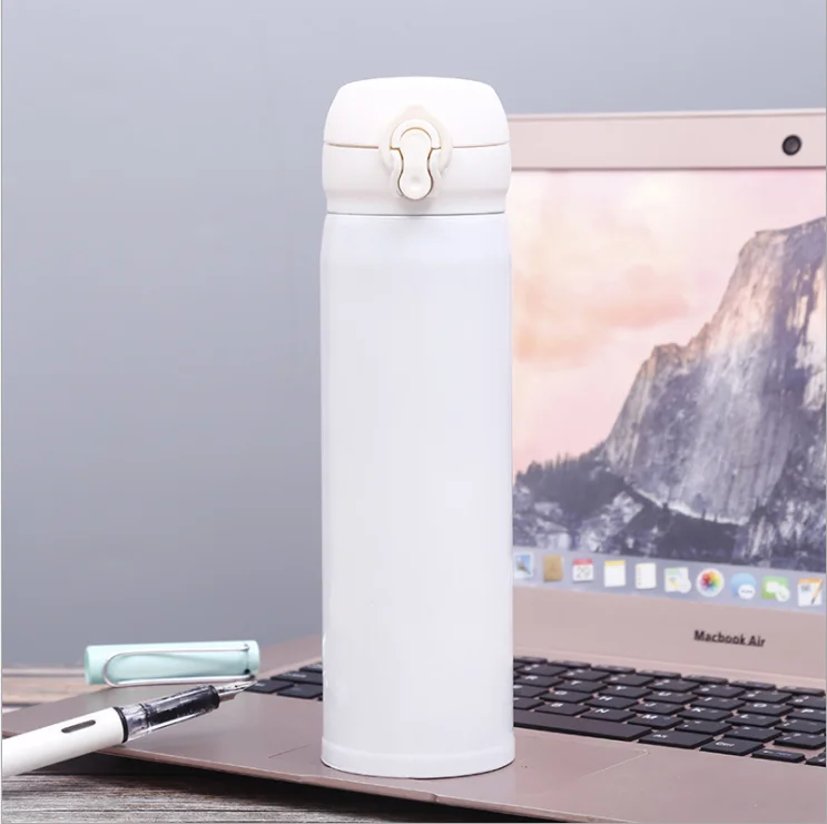 

350ml 500ml Student Portable 2021 Vacuum Insulated Stainless Steel Water Bottle Double Wall Vacuum Bottles Thermos Vacuum Flask, Customized color
