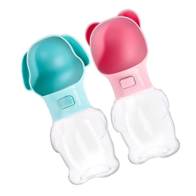 

Mikenda Hot Selling Products Pet Travel Dog Plastic 500ml Water Bottles