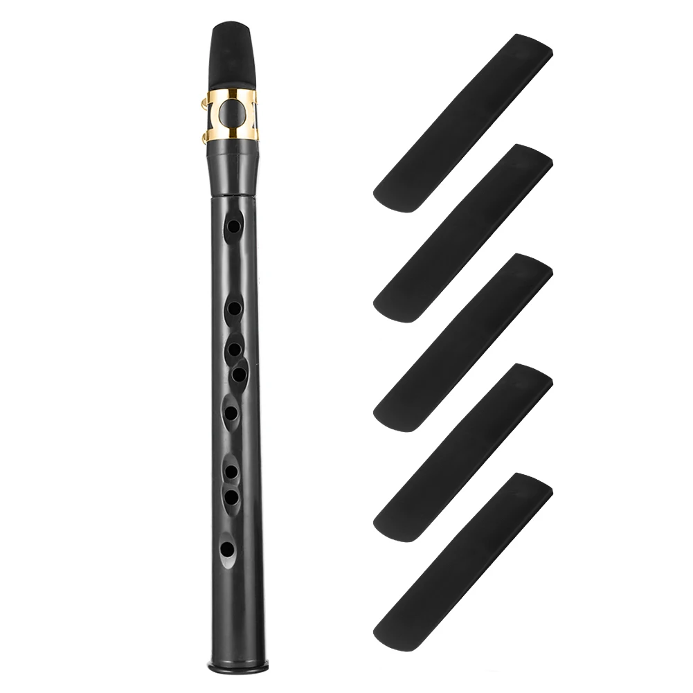 

Mini Saxophone Alto Mouthpiece Pocket Sax with 5 Reed Musical Instrument Portable Little Woodwind Instrument With Carrying Bag