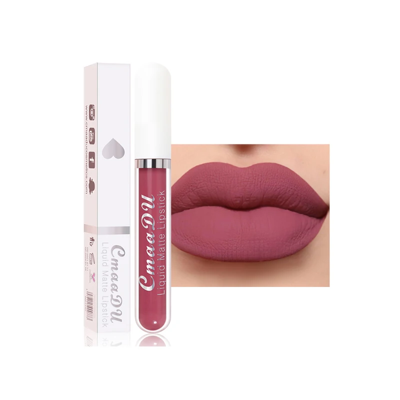 

CmaaDu Best Long Lasting Waterproof Matte Liquid Lipstick High Pigment Velvet Lipgloss Lip Glaze Wholesale