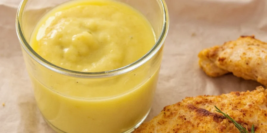 Various containers for storing lemon sauce